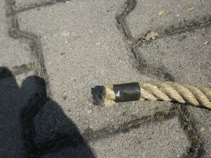 Hanfseil als Abschleppseil für Jeep ect.
