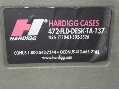 Feldschreibtisch neues Modell US ARMY, Hardigg