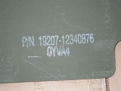 Holzabdeckung Getriebetunnel HMMWV M1043,