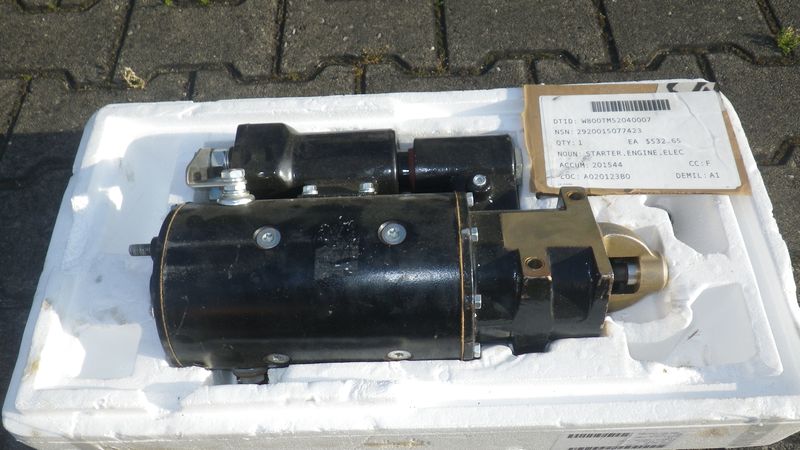 Anlasser 24 Volt HMMWV M998 US ARMY
