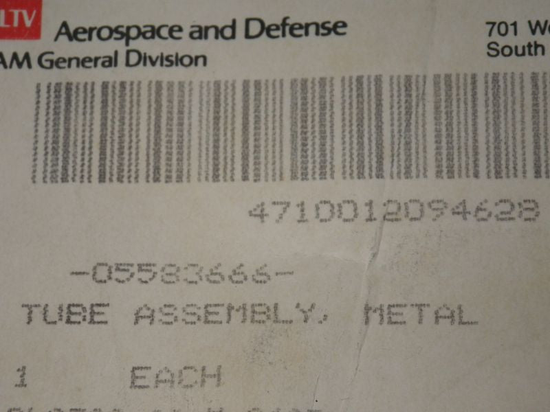 Anschlussfitting Rücklauf Lenkgetriebe HMMWV