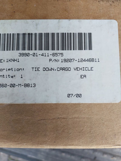 Gepäcknetz HMMWV Slantback seitlich hinten seitlich