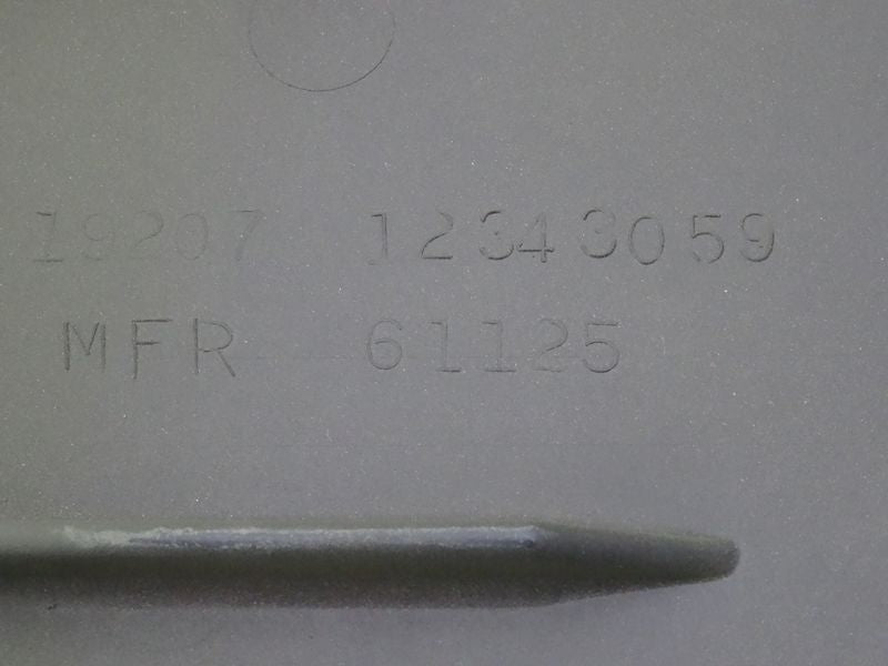 Abdeckung Batteriekasten HMMWV M998