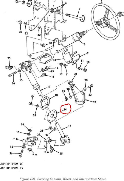Dichtung Lenksäule HMMWV M998