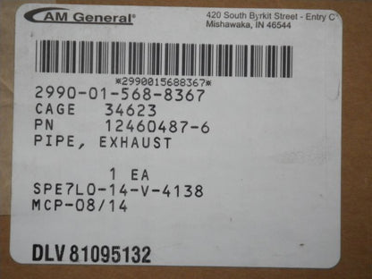 Auspuffrohr nach Turbo HMMWV A2 6,5L TD, ECV