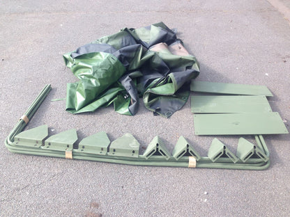 HMMWV Anhänger Planensatz Woodland M1101 + M1102 US Army