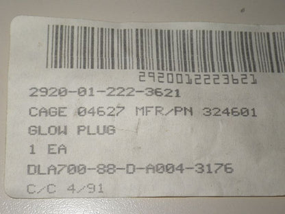 Glühkerze Gabelstapler HYSTER 324601