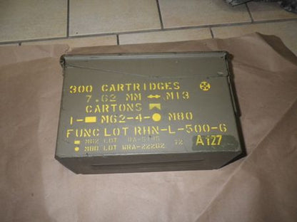 Munitionskiste cal.50 / MG M60, 1972 Vietnamtime