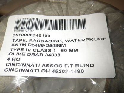 Klebeband oliv 60mm breit, Panzertape US ARMY