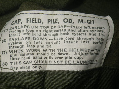 Pile Cap US Army Korea M-1951, Cold War NEU M-Q1
