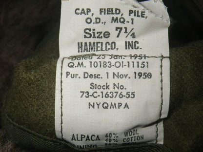 Pile Cap US Army Korea M-1951, Cold War NEU M-Q1
