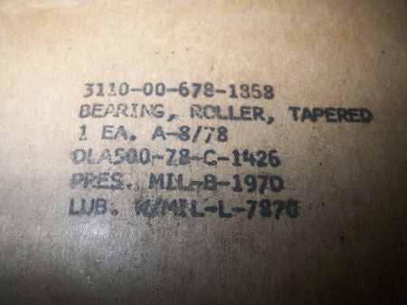 Lager Differential Eingang M151
