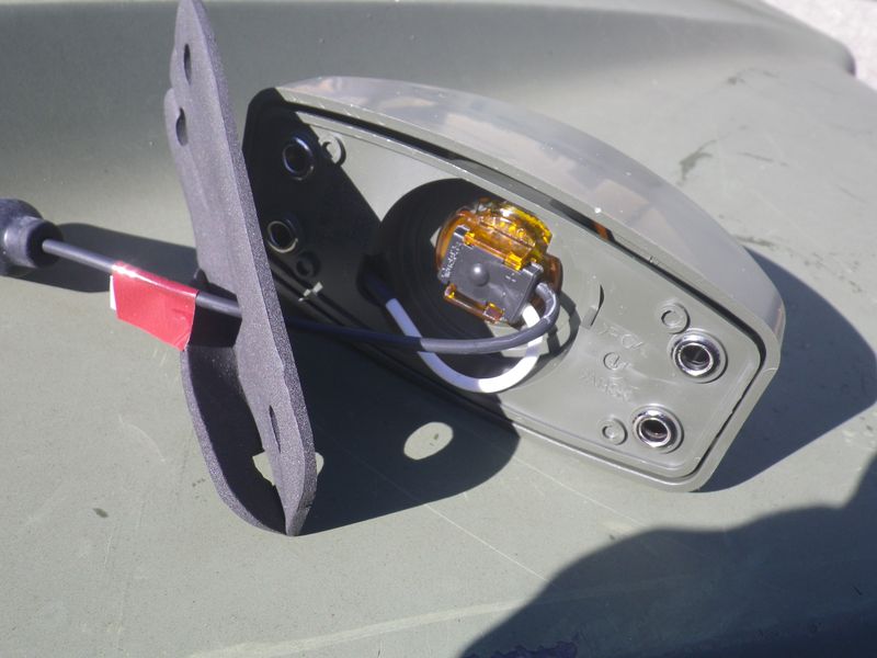 LED Seitenbegrenzungsleuchte orange HMMWV