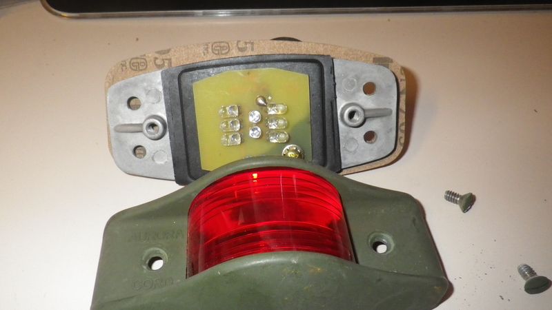 LED Sidemarker rot HMMWV + M-Serie US ARMY