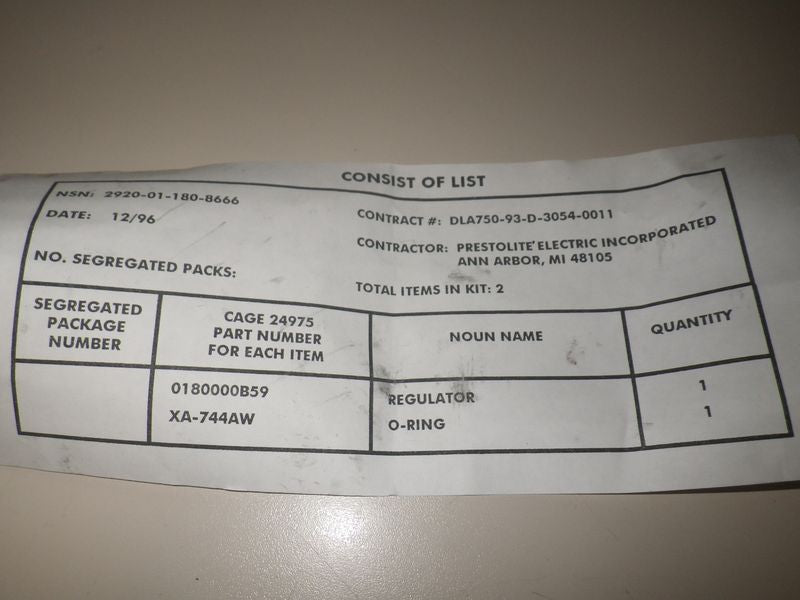 Regler Lichtmaschine 60 Ampere Prestolite