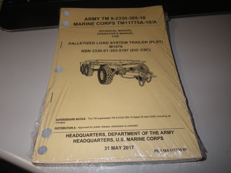 Technical Manual Anhänger M1076