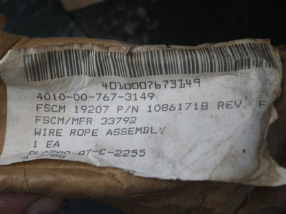 Abschleppseil / Tow rope,  M113 / M548 Serie