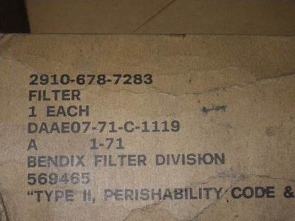 Benzinfilter im Tank M151A1  Ford MUTT