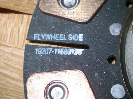 Kupplungsscheibe Sintermetall / Clutch Disk M151