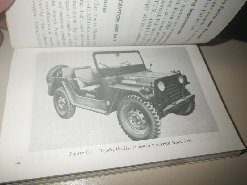 Operators Manual M151 Ford MUTT,  Taschenbuch US ARMY