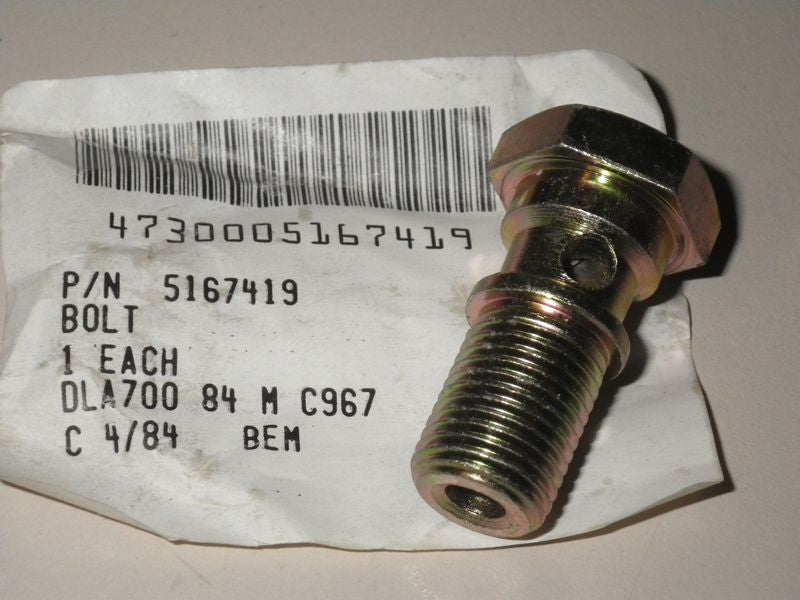 Hohlschraube Radbremszylinder M35, M52, M800