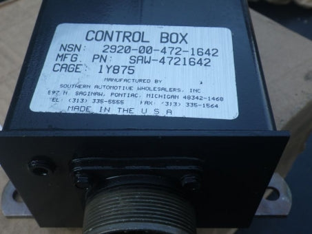 Regler-Blackbox M800 Series 5ton truck