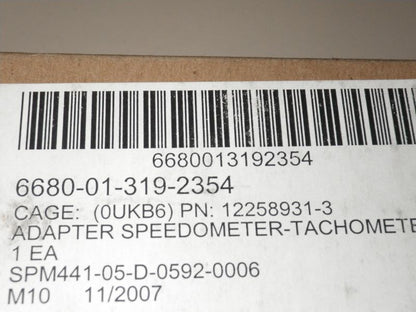 Adapter Tachometer-Getriebe M900 Serie 5 ton Truck US ARMY