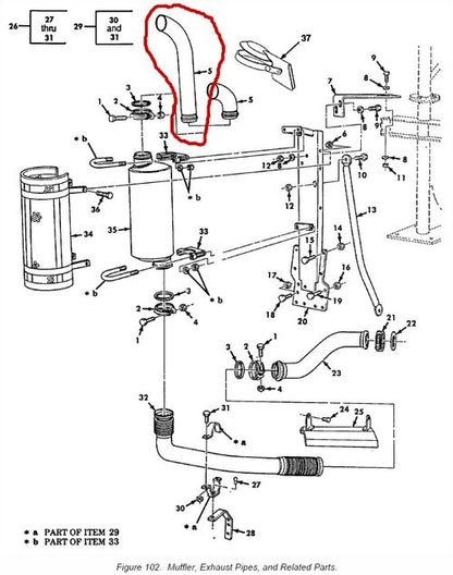 Auspuff Endstück lang M900 Series Truck 5ton