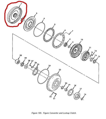 Flywheel Torque Converter M900