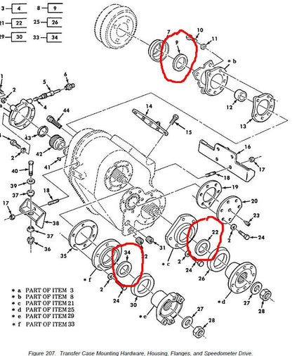 Dichtring Differential + Getriebe 5 ton Trucks M900 + M800