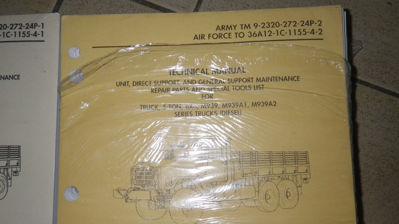 Ersatzteilliste M939 Series 5ton Truck US ARMY