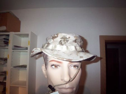 USMC Boonie Hat, MARPAT Desert, Medium
