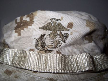 USMC Boonie Hat, MARPAT Desert, Medium
