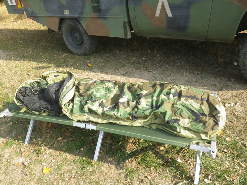 Modular Sleeping Bag System MSS, Goretex, Woodland US ARMY