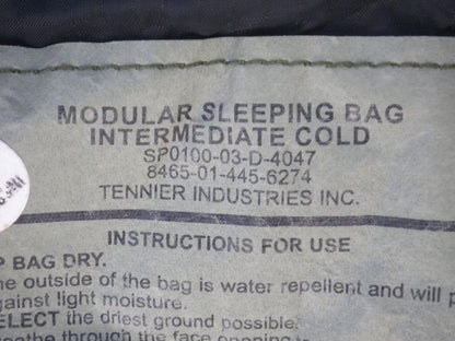 Modular Sleeping Bag System MSS, Goretex, Woodland US ARMY