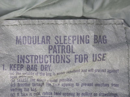 Modular Sleeping Bag System MSS, Goretex, Woodland US ARMY