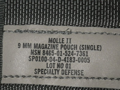 MOLLE II 9mm  Magazintasche ACU  UCP