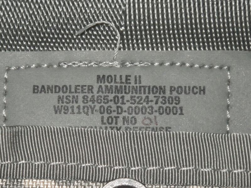 MOLLE II Bandoleer Magazine M4/M16 ACU  UCP