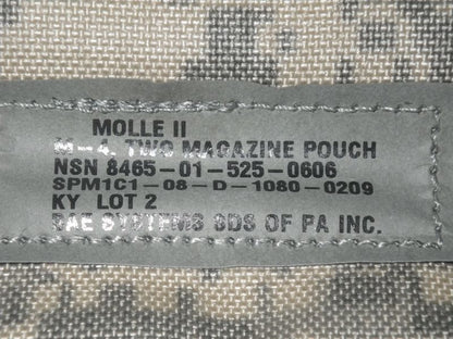 MOLLE II M4  Magazintasche ACU  UCP
