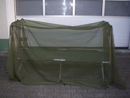 Holzstangen Satz für Moskitonetz am Feldbett US ARMY