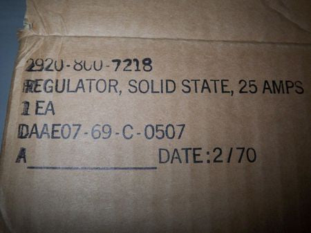 Regler 25 Ampere Lichtmaschine , Neu