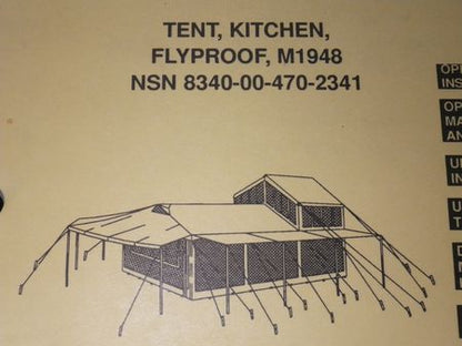 Reissverschluss US ARMY Zelt M1948 Tent Kitchen + Schlafsack US