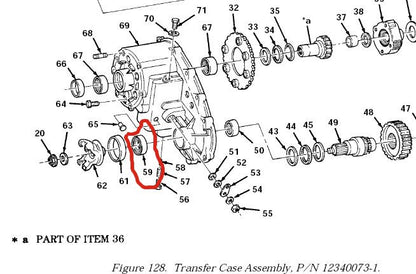 Dichtring Transfer Case HMMWV