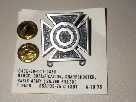 Schützenabzeichen Sharpshooter US ARMY