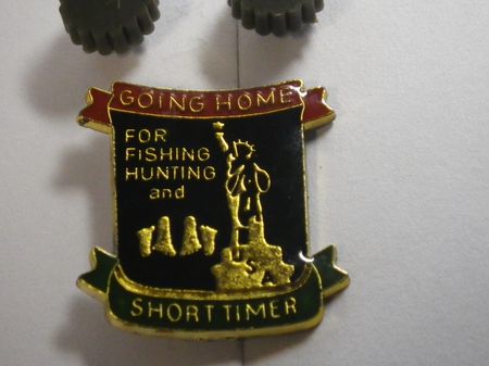 Short Timer Crest "Going Home", Unofficial US ARMY Crest