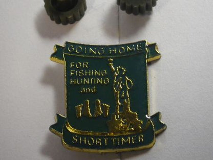 Short Timer Crest "Going Home", Unofficial US ARMY Crest