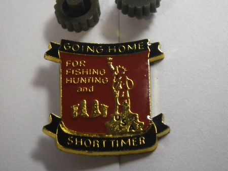 Short Timer Crest "Going Home", Unofficial US ARMY Crest