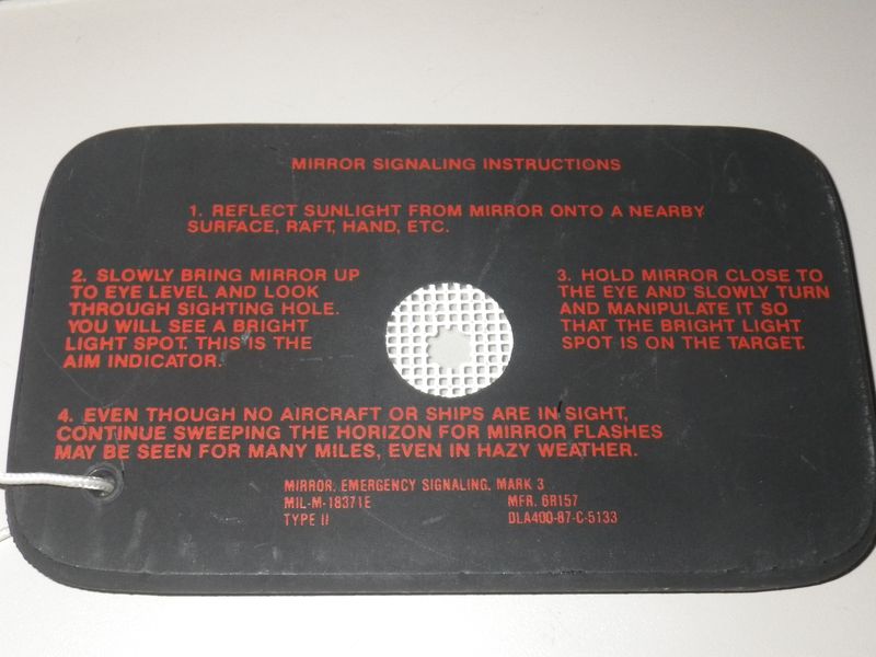 Signalspiegel US  Mark 3, US Army, US  Airforce