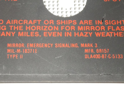 Signalspiegel US  Mark 3, US Army, US  Airforce