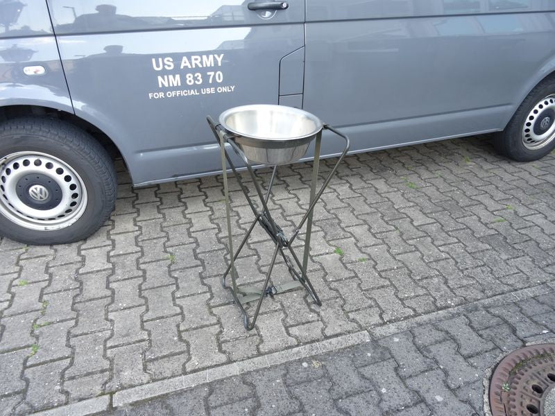 Gestell Waschschüssel US Army Medical